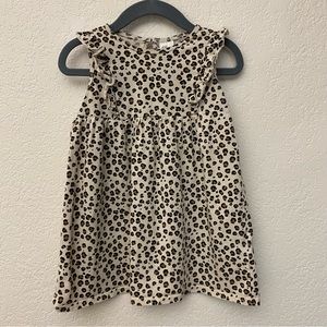 H&M Cheetah Print Dress Size 2T